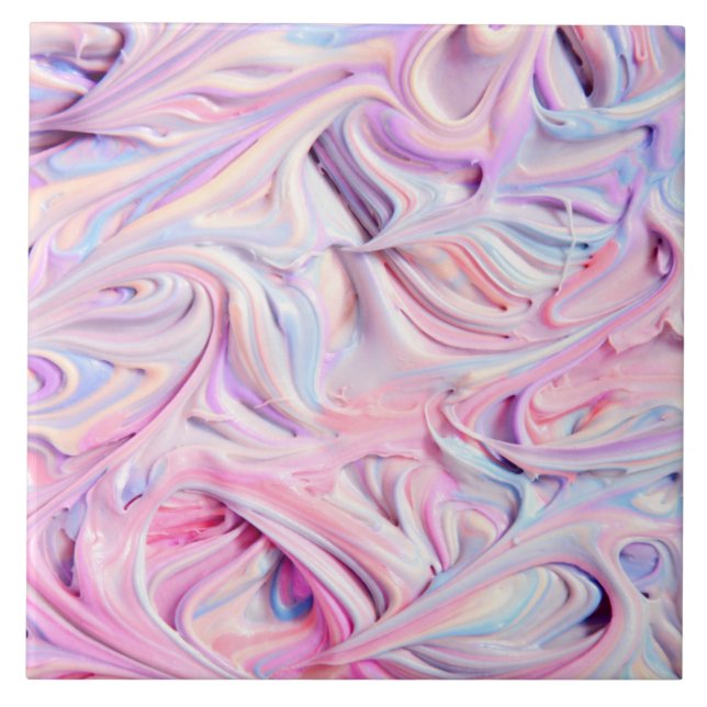 Carreau Couleurs de licorne (Devant)