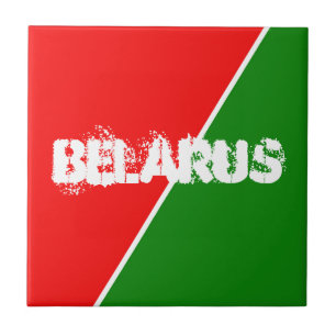 Carreau Couleurs du drapeau national biélorusse