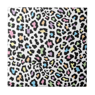 Carreau Couleurs multiples Empreinte de léopard