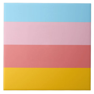 Carreau Couleurs pastel d'été