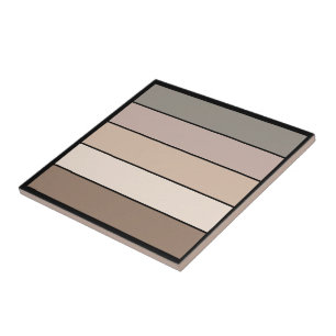 Carreau Couleurs Terre Sable De Plage Sur Papier Aquarelle