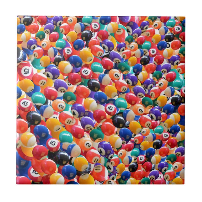 Carreau Couleurs Traditionnelles De Boule De Huit, Carrela (Devant)