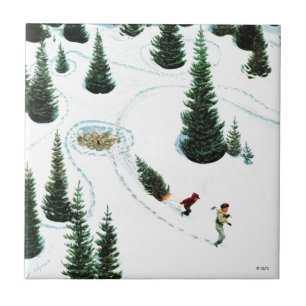 Carreau Couper l'arbre