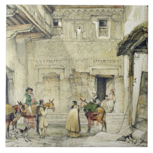 Carreau Cour de la mosquée (Patio de la Mesquita), de '