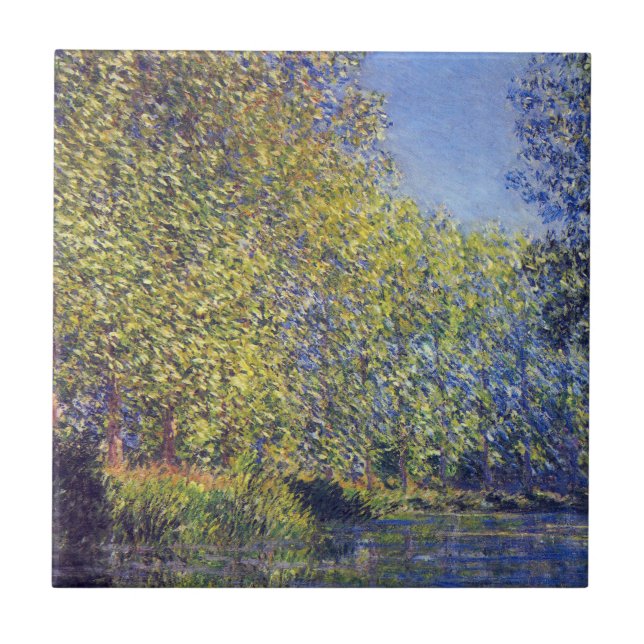Carreau Courbe de l'Epte près de Giverny par Claude Monet (Devant)