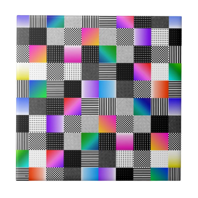 Carreau Couture de Mondrian (Devant)