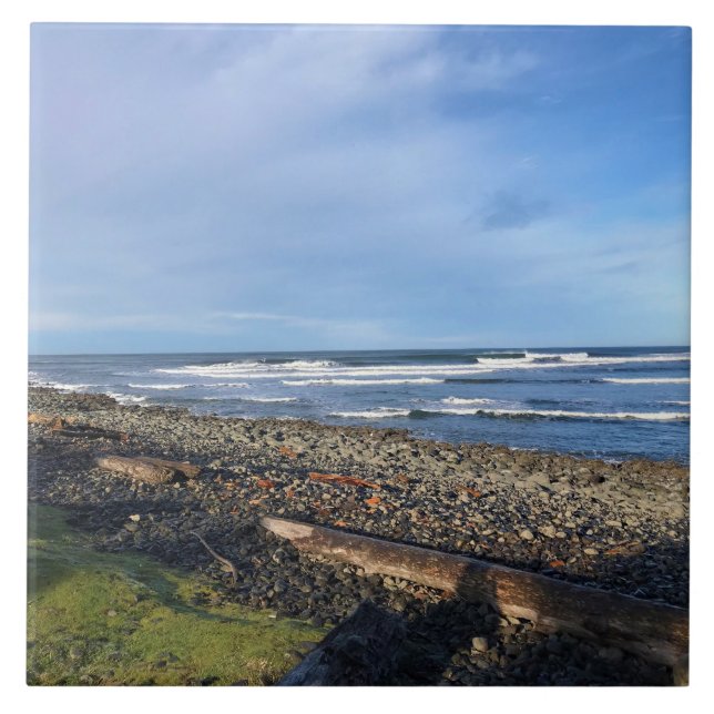 Carreau Cove at Seaside, Oregon (Devant)