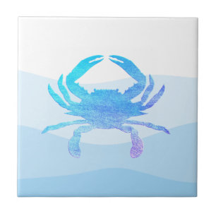 Carreau Crabe bleu