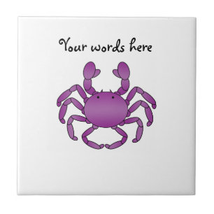 Carreau Crabe pourpre