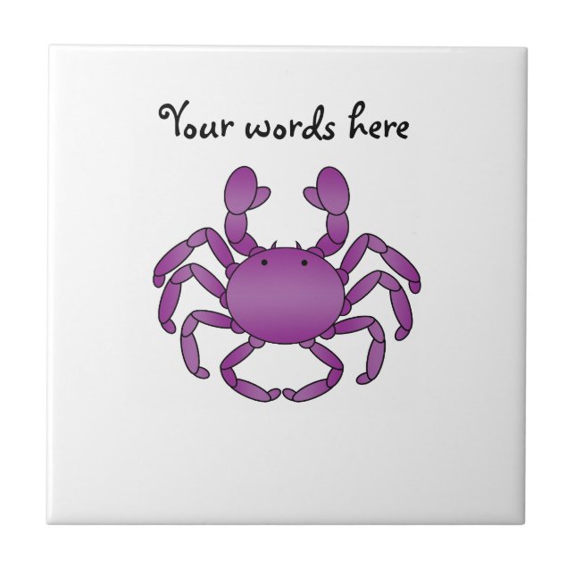 Carreau Crabe pourpre (Devant)