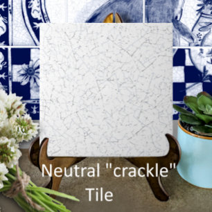 Carreau Cracké blanc - Look Vintage Antique Backsplash