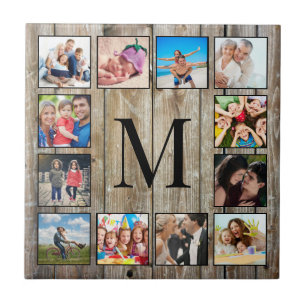 Carreau Create Your Custom Photo Collage Rustic Farmhouse