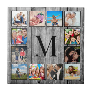 Carreau Create Your Custom Photo Collage Rustic Farmhouse