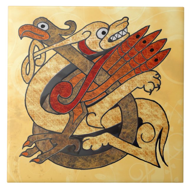 Carreau Créatures celtiques (Devant)