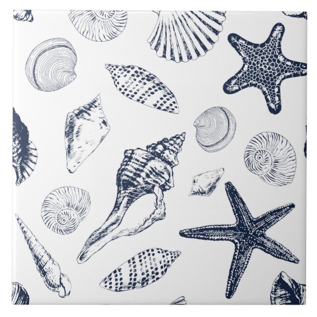 Carreau Créatures sous-marines (Devant)