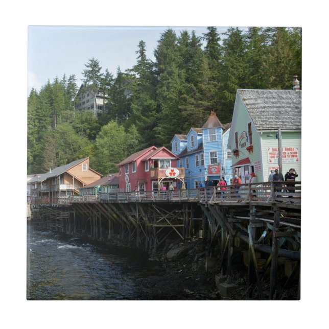 Carreau Creek Street à Ketchikan (Devant)