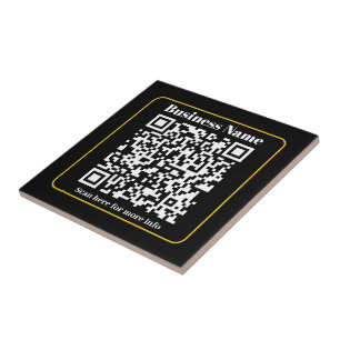 Carreau Créer un code QR d'entreprise scannable instantané