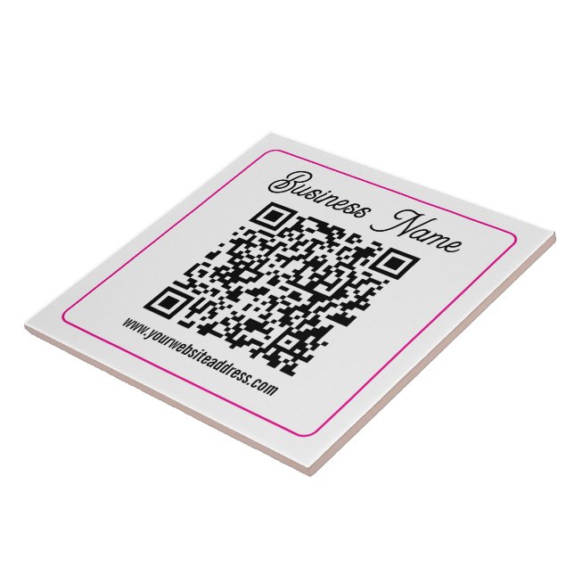 Carreau Créez instantanément un code QR scannable pour vot (Côté)