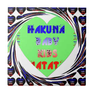 Carreau Créez vos propres coeurs lumineux conception bébé