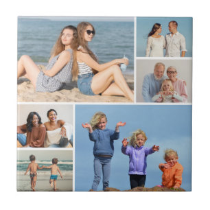 Carreau Créez votre propre collection photo de 6 personnes