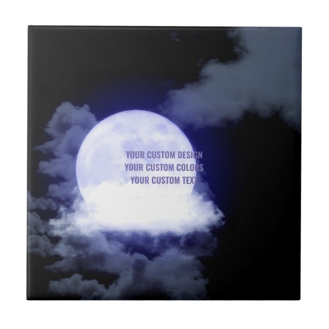 Carreau Créez votre propre personnalisation personnalisée (Devant)