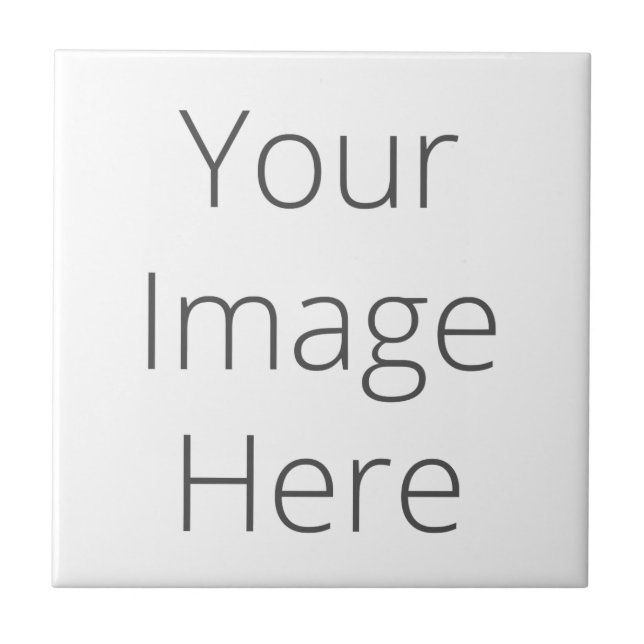 Carreau Créez votre propre petite vignette photo en cérami (Devant)