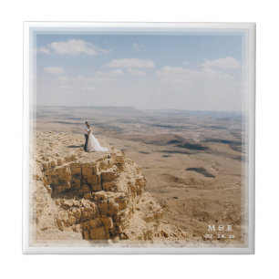 Carreau Créez votre propre photo Mariage mémorable perso