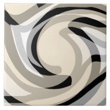 Crème noire et gris