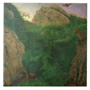 Carreau Crépuscule (huile)