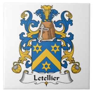 Carreau Crête de famille de Le Tellier