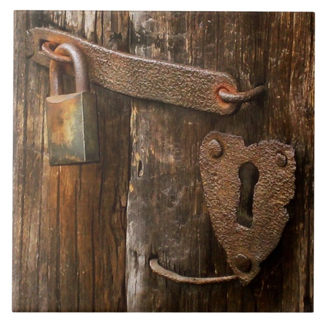 Carreau Croisez ma tuile de coeur (Devant)