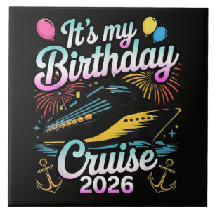 Carreau Croisière d'anniversaire 2026 Croisière d'annivers