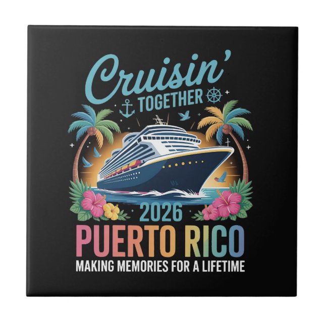 Carreau Croisière ensemble Porto Rico 2026 (Devant)