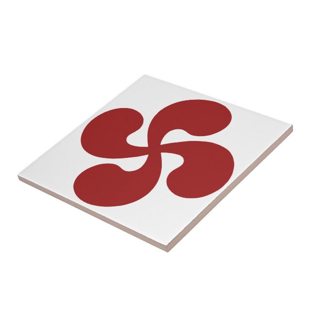 Magnet avec l'œuvre « Croix basque » de l'artiste Kakulua Magnet avec l'œuvre « Croix basque » de l'artiste Kakulua