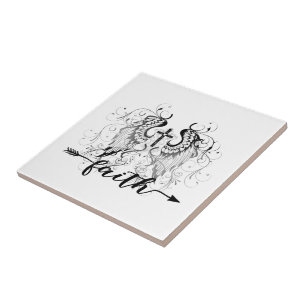 Carreau Croix de foi