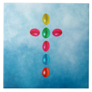 Carreau Croix des oeufs de Pâques