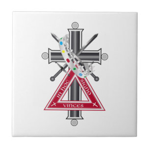 Carreau Croix freemasonique
