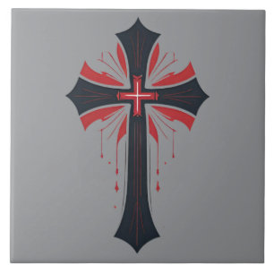 Carreau Croix saignante