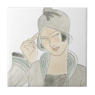 Carreau Croquis de mode d'aileron