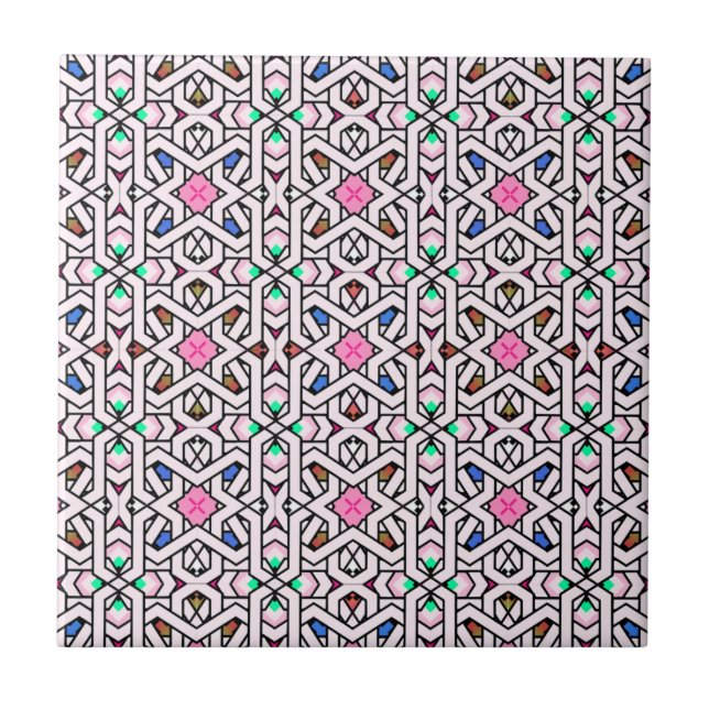 Carreau Cross Stars dans le Colorful Seamless (Devant)