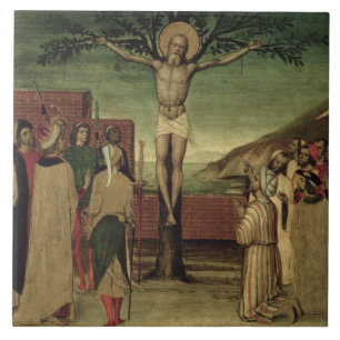 Carreau Crucifixion de St Andrew
