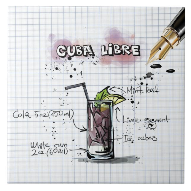 Carreau Cuba Libre (Devant)