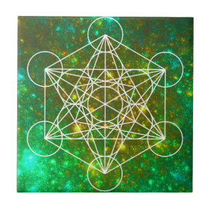 Carreau Cube de Metatron, Géométrie Sacrée, Symbole Spirit