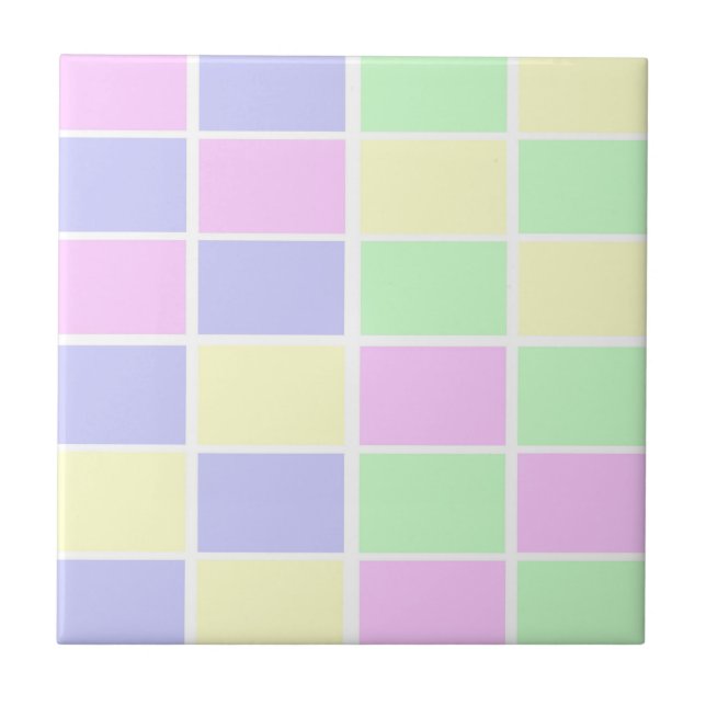 Carreau Cubes pastel (Devant)