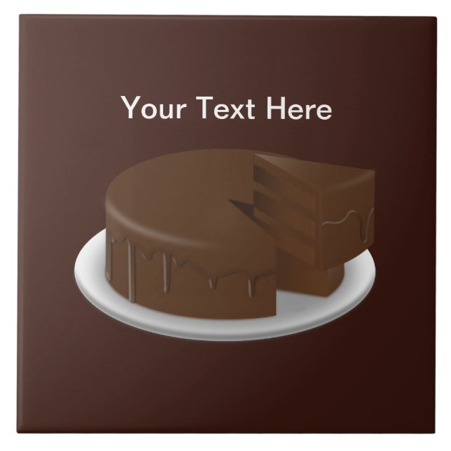 Carreau Cuisine de gâteau au chocolat (Devant)