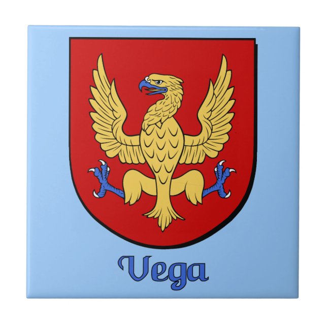 Carreau Cuisine décorative Vega Family Shield (Devant)