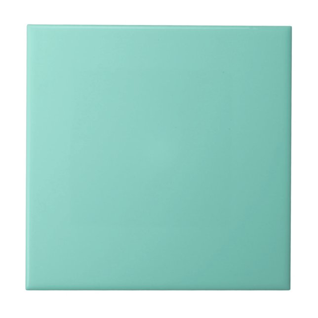 Carreau Cuisine et bain Carré Turquoise Turquoise (Devant)