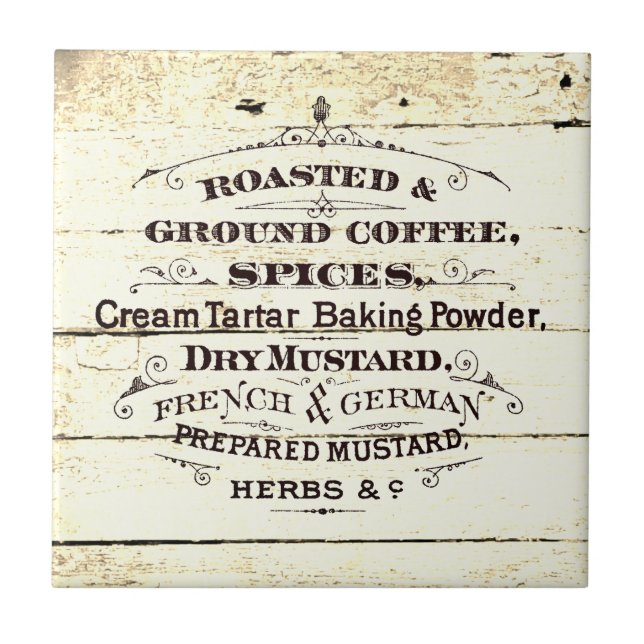 Carreau Cuisine vintage (Devant)