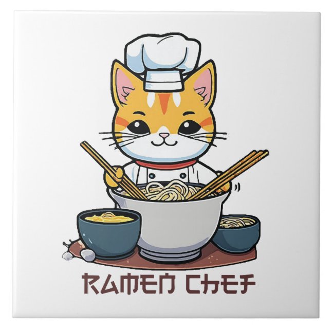 Carreau Cuisinier de ramen (Devant)