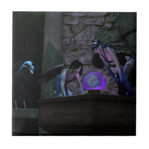 Carreau Curieux Crow Féeries